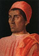 Portrait of the Protonary Carlo de Medici, Andrea Mantegna